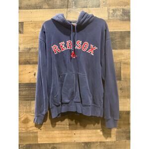 Nike Official Boston Red Sox Hoodie-Embroidered Team Name & Logo – Med
